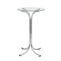 Mesa Bistrô Redonda Floripá Cromado Mesa Bistrô Redonda Floripá Cromado
