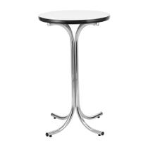 Mesa Bistrô Redonda Manaus Cromado Mesa Bistrô Redonda Manaus Cromado
