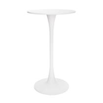 Mesa Bistrô Saarinen Tulipa Redonda Branca 60Cm Waw Design