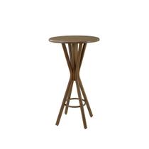 Mesa Bistrô Tampo Redondo 80cm Ogma - Madeira Maciça Mesa Bistrô Tampo Redondo 80cm Ogma - Madeira Maciça
