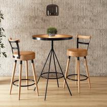 Mesa Bistrô Viena + 02 Banquetas Moscou Dreamy House