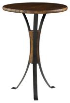Mesa Bistro West Cor Rustic Brown Base Aco 80 cm - 38302 Mesa Bistro West Cor Rustic Brown Base Aco 80 cm - 38302