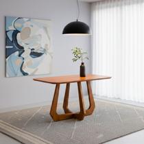 Mesa Bromelia Natuame 78cm X 80cm X 130cm Tampo em Mdf