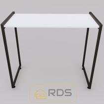 Mesa Buffet Balcão Aparador Bella Com Pés Preto 90x45x76