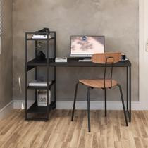 Mesa c/Estante Alta 135X64X115cm C/03 Prateleiras