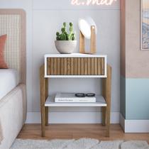 Mesa Cabeceira Com Gaveta Moderna Para Quarto Merk