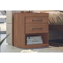 Mesa Cabeceira Havana c/2 Gavetas Jatoba - Santos Andirá