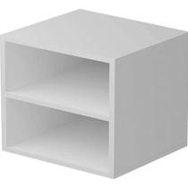 Mesa Cabeceira Lateral De Cama Suspensa Quarto Ecos Branco Mesa Cabeceira Lateral De Cama Suspensa Quarto Ecos Branco