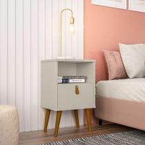 Mesa cabeceira linea buzios off white Mesa cabeceira linea buzios off white