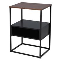 Mesa Cabeceira Lucy Moderna Quarto Sala Apoio Cama