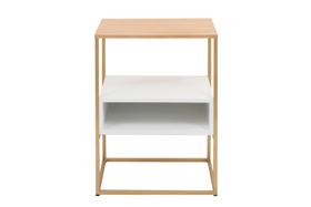 Mesa Cabeceira Lucy Moderna Quarto Sala Apoio Cama