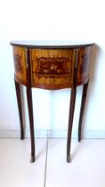 Mesa Cabeceira Meia Lua Madeira Francesa Classico Luxo Mesa Cabeceira Meia Lua Madeira Francesa Classico Luxo
