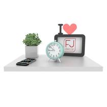 Mesa Cabeceira Suspensa 30 cm MDF Branco