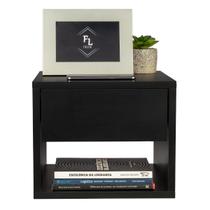 Mesa Cabeceira Suspensa Preto 30Cm Gaveta Em Cima Enviamos Mesa Cabeceira Suspensa Preto 30Cm Gaveta Em Cima Enviamos