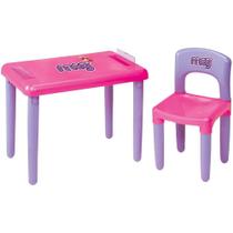 Mesa Cadeira Infantil Atividades Meg - Magic Toys 3023