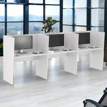 Mesa Call Center 3 Lugares Mesa De Trabalho