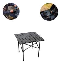 Mesa Camping E Pesca Portátil Dobrável Resistente