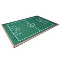 Mesa Campo Pentagol + Jogo Futebol de Botão com 2 Times PlasHome - 92cm x 62cm