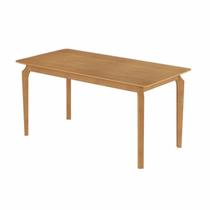 Mesa Candian 120 X 0,80 sem Vidro Tampo Amadeirado