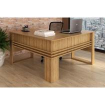 Mesa Canto p/ Escritório Canto ME4145 Amêndoa - Tecno Mobili Mesa Canto p/ Escritório Canto ME4145 Amêndoa - Tecno Mobili