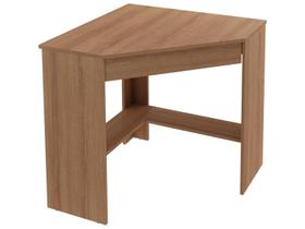 Mesa Canto p/Escritório ME4169 c/ 1 Gaveta Amêndoa - Tecno Mobili