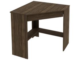 Mesa Canto p/Escritório ME4169 c/ 1 Gaveta Nogal - Tecno Mobili Mesa Canto p/Escritório ME4169 c/ 1 Gaveta Nogal - Tecno Mobili