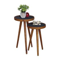 Mesa Canto Pé Palito Apoio Sala Estar Lateral Retro Pequena Moderna Decoração Casa Escritório