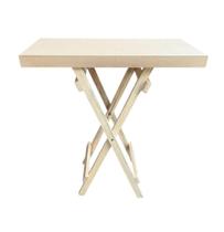 Mesa Cavalete Aparador Desmontável Para Festa Madeira Crua Decoração