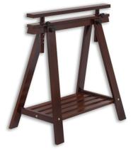 Mesa Cavalete Tabaco Escuro Mesa Cavalete Tabaco Escuro