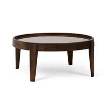 Mesa Central Grande Penha Castanho Canela e Castanho Oregon - Datelli Design