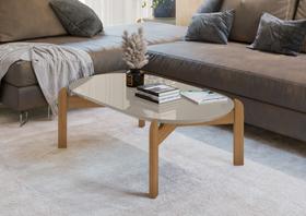 Mesa Centro Lizz Oblonga Off White Mesa Centro Lizz Oblonga Off White