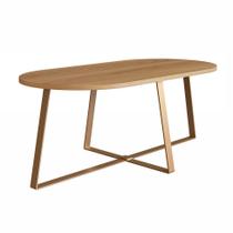 Mesa Centro Oval Complementos Hanover 90 cm Mesa Centro Oval Complementos Hanover 90 cm