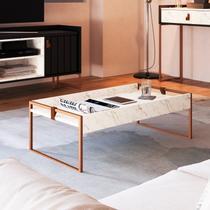 Mesa Centro Retangular para Sala de Estar 30cm X 48cm X 93cm Columbia