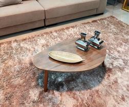 Mesa Centro Sala Paris Orgânica Média Decorativa Wood