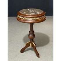 Mesa Classico Europeu de Canto Bronze Guirlandas Formosa