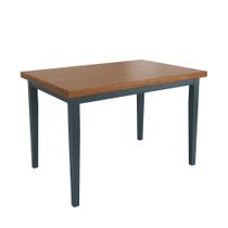 Mesa Colors em Madeira Maciça Retangular 4 Lugares - 120 x 80cm