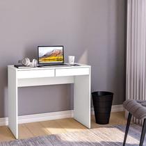 Mesa com 2 Gavetas TIJUCA da Politorno - Branco Mesa com 2 Gavetas TIJUCA da Politorno - Branco