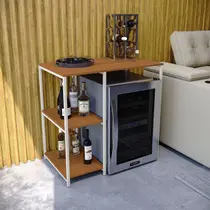 Mesa com 2 Prateleiras Kappesberg Industrial Mesa com 2 Prateleiras Kappesberg Industrial