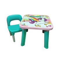 Mesa com Cadeira Didática infantil Para Atividades - Monte Líbano