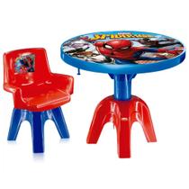 Mesa com cadeira Homem-Aranha
