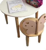 Mesa Com Duas Cadeiras Borboleta - Store Kids