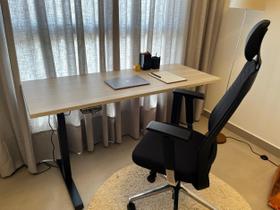 Mesa com Regulagem de Altura Elétrica Escrivaninha 120cm Mee1200p25