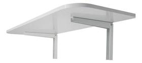Mesa Com Suporte Dobravel 90x40 Cm Branca