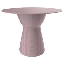 Mesa com Tampo PP Sili Rosa/Calla Rose