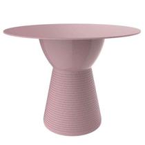 Mesa com Tampo Sili - Rose Mesa com Tampo Sili - Rose