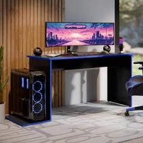 Mesa Compacta Com Espaço 2 Monitores Gamer Ideal Industrial Madri