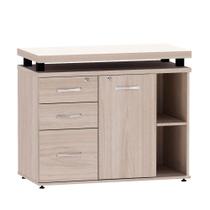 Mesa Complemento Com Armário Aparador 03 Gavetas PE40 Pandin Casablanca