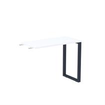 Mesa Complemento Mcp90/45p25tub 90cm Industrial Branco E Azul Mesa Complemento Mcp90/45p25tub 90cm Industrial Branco E Azul