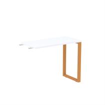 Mesa Complemento MCP90/45P25TUB 90cm Industrial Branco e Laranja Preto Mesa Complemento MCP90/45P25TUB 90cm Industrial Branco e Laranja Preto