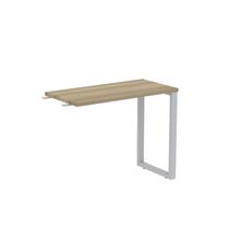 Mesa Complemento Mcp90/45p25tub 90cm Industrial Noce E Cinza